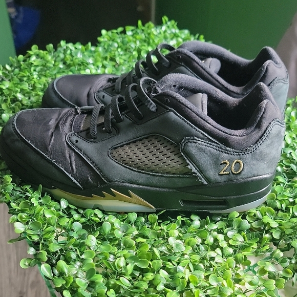 Jordan Other - Jordan Black and Gold Men's Sneakers